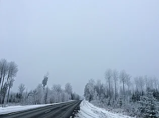 Winter road
